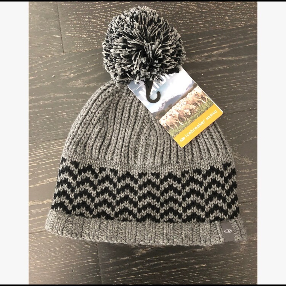 NWT Icebreaker Unisex Gray Toque